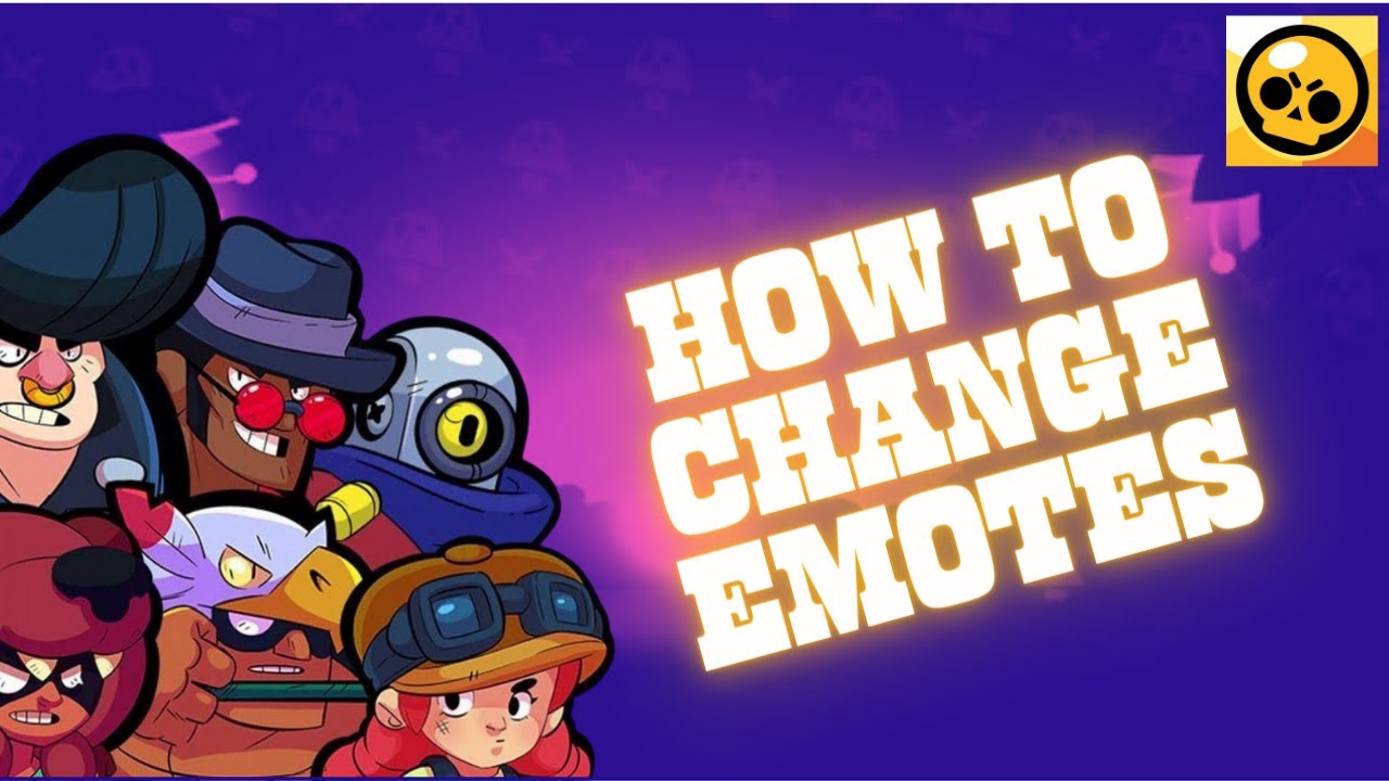 How to Change Emotes in Brawl Star 2024? - YouTube