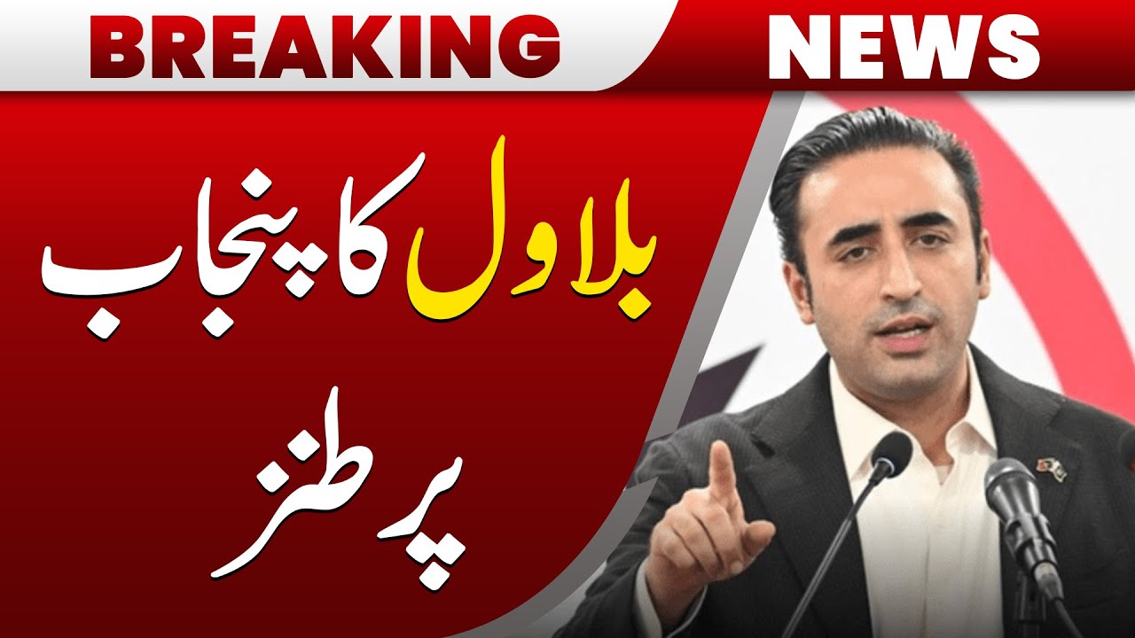 Bilawal Slams Punjab Local Govt | Hum News | Pakistan