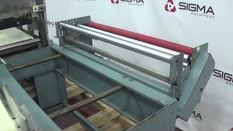 G6509 Shanklin CF3 Automatic Side Seal Shrink Wrapper SIGMA Equipment