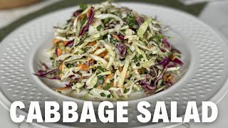 Eat this cabbage salad for dinner every day and you will lose belly fat ‼️healthy cabbage salad