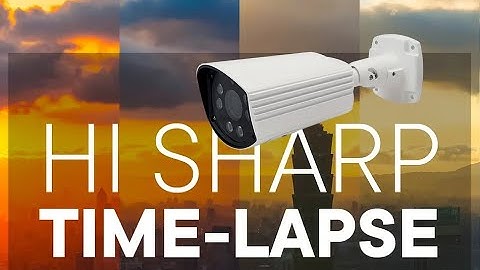 #TIMELAPSEcamera #HISHARP #NDAA  T090KD-M