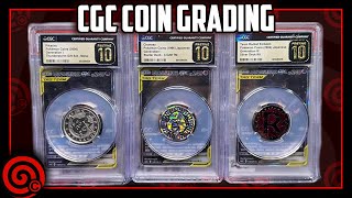 CGC COIN GRADING REVIEW - PRISTINE 10 VINTAGE POKEMON COINS CGC COIN GRADING REVIEW - PRISTINE 10 VINTAGE POKEMON COINS