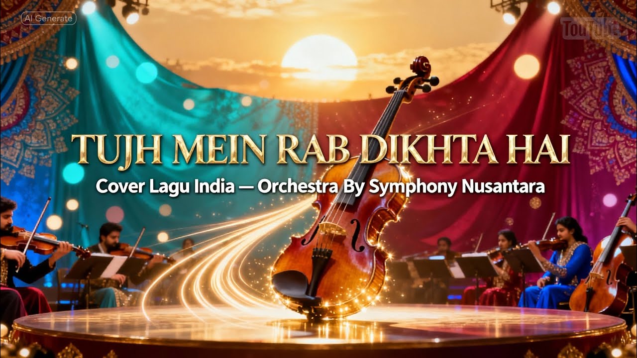TUJH MEIN RAB DIKHTA HAI - Tribute to Jaideep Sahni \u0026 Salim-Sulaiman | Versi by Symphony Nusantara
