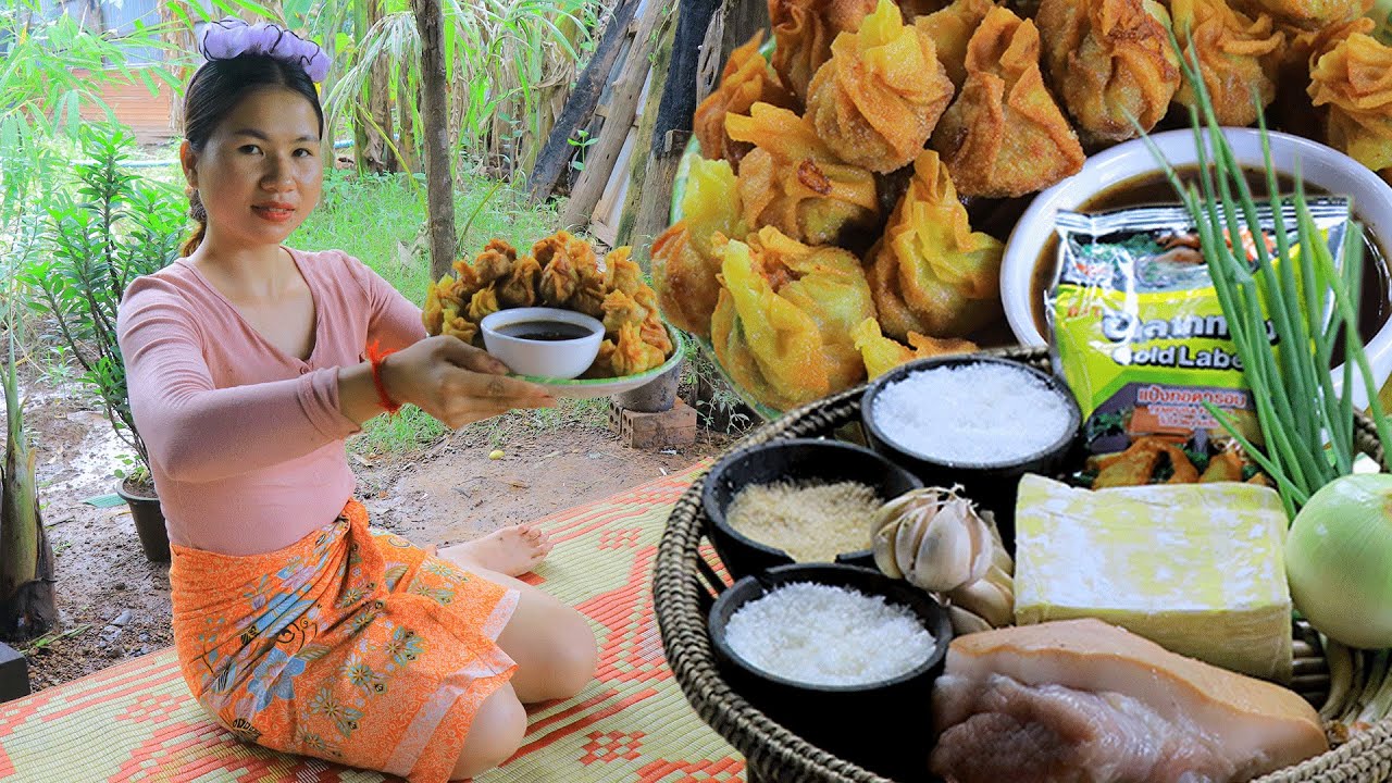 Yummy cooking fry pork with fermented fish recipe,eating delicious ...