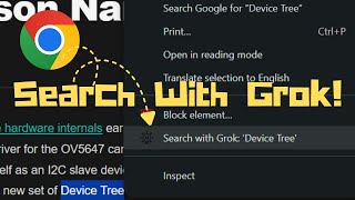 Grok Search Chrome Extension Demo (MIT Licensed)