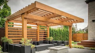 TOP 65 WOODEN PERGOLATES with decorated outdoor area!