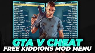 Best Gta 5 Online Mod Menu 2025 Free Kiddions Cheat, Money Hack Gta 5 Mods