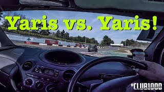 [CLUB1000] YARIS VS. YARIS Chasing Dan at Skylimits Zolder