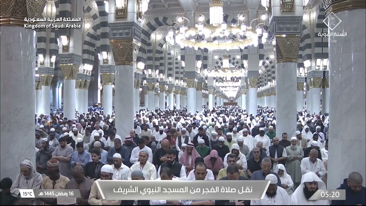 صلاة الفجر للشيخ عبدالباري الثبيتي 16 رمضان 1445هـ