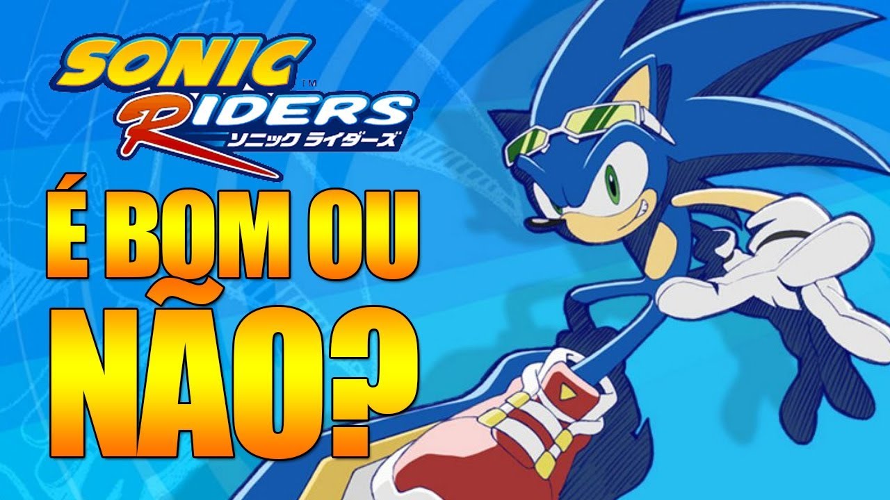 SONIC RIDERS - HOJE A LIVE É ATÉ ZERAR O MODO HISTÓRIA!