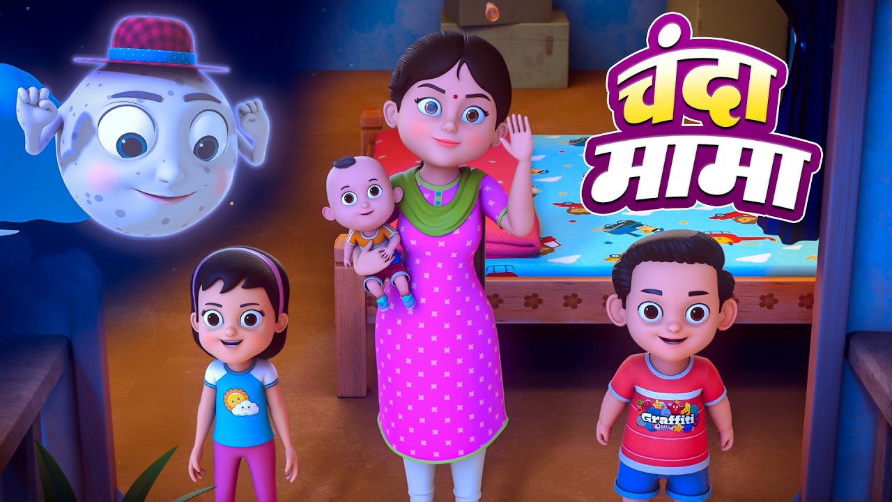Chanda Mama Door Ke + More Rhymes | चंदा मामा l Hindi Rhymes And Kids Songs l PipyPop Rhymes