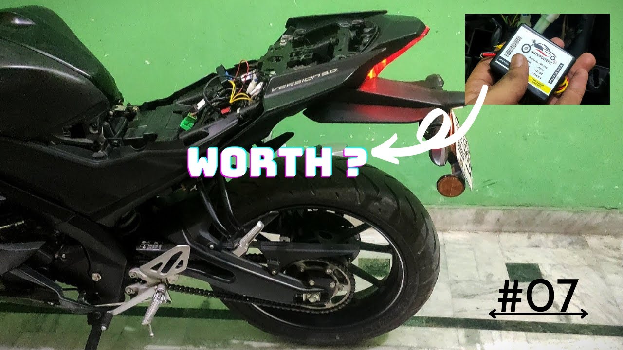 Installation of Hazard flasher & Tail tidy l R15 v3 Bs6 l #Vlog07 l Part-1.