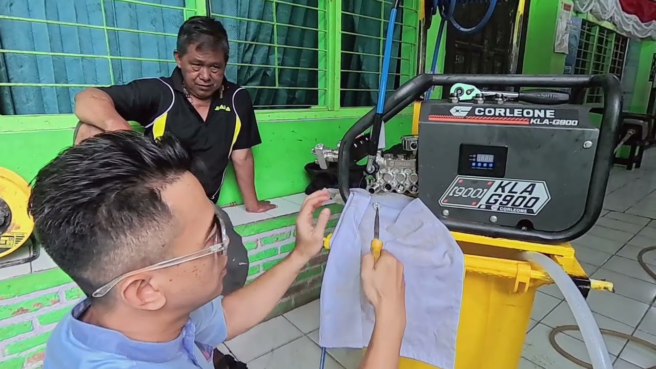 PERBAIKI JETCLEANER TAK KELUAR AIR
