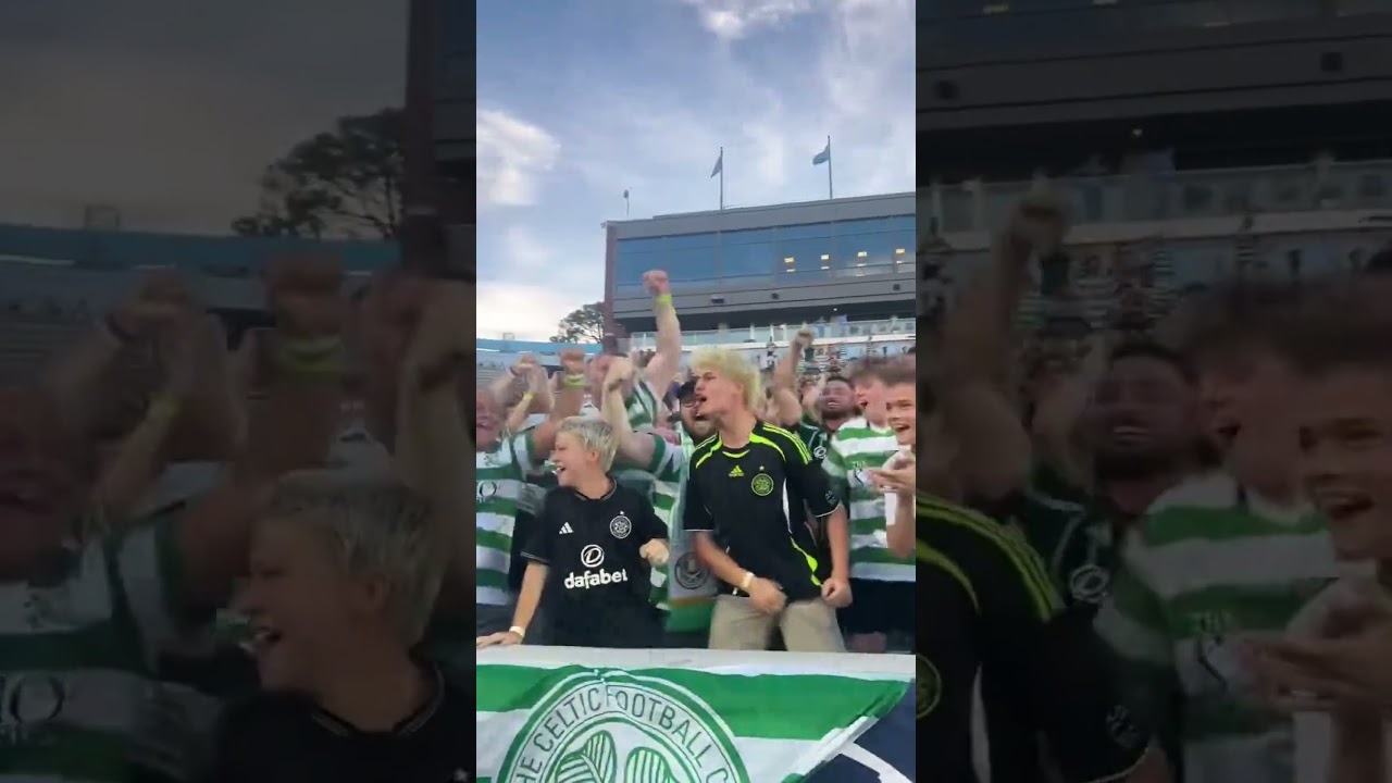 Difference Between Man City & Celtic Fans Celebrating Goals 