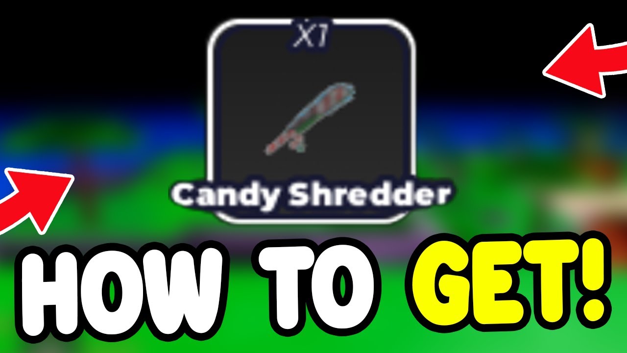 How To GET CANDY SHREDDER SHOWCASE In ONE FRUIT SIMULATOR! Roblox