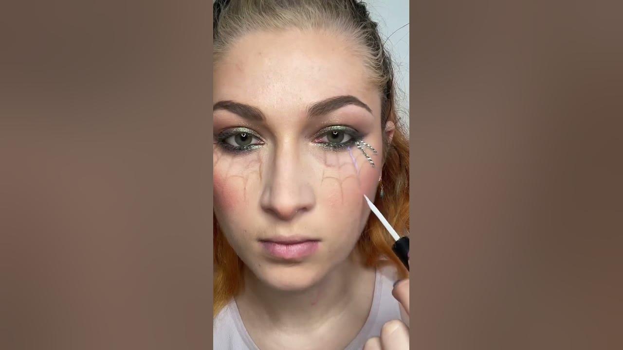 Maquillage Toile D Araignée Facile MAQUILLAGE TOILE D'ARAIGNÉE POUR HALLOWEEN 👻 tutoriel facile pour un look  glam ! #halloween - YouTube