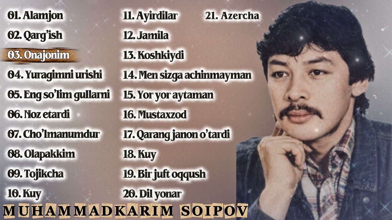 MUHAMMADKARIM SOIPOV 1-ALBOM