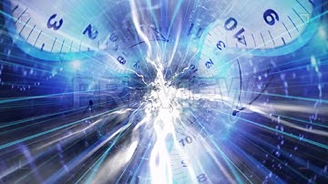 Clocks And Lights Stock Motion Graphics