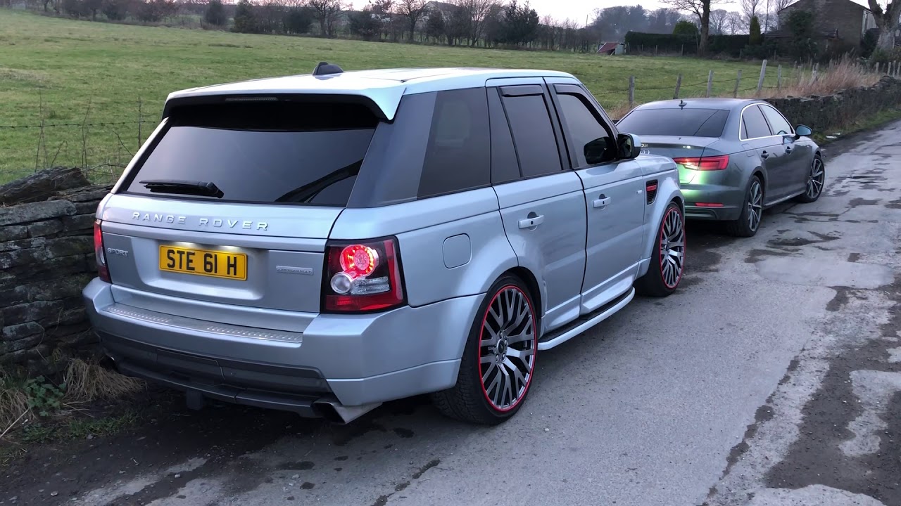 Range Rover Sport 4.2 Supercharged Resonator Delete YouTube