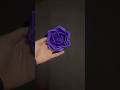 Wait For It😍/ Easy Purple Paper Flower 💜