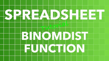 Spreadsheet BINOMDIST Function