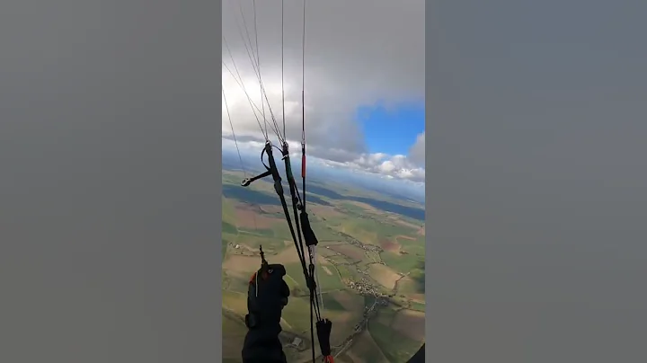 Reaching cloud base at Milk Hill.