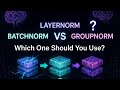 BatchNorm vs LayerNorm vs GroupNorm, Which One Should You Use?