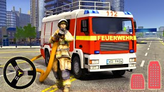 Firefighter Simulator 2018 - Real City Fire Truck Driving Game | Android Gameplay screenshot 5