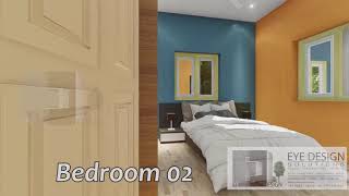 G+2 Plan 3D interior design home plan || 3D home plan || full walkthrough screenshot 3