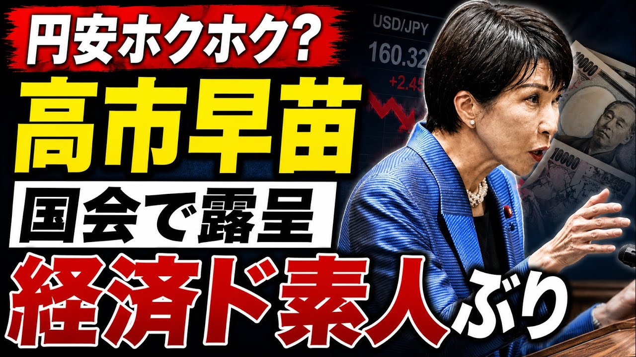 高市早苗、党首討論で判明した経済ド素人ぶり。元朝日新聞・記者佐藤章