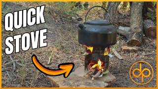 I Made a Hobo Stove from a Soda Can | Simple Bushcraft Cooking Hack