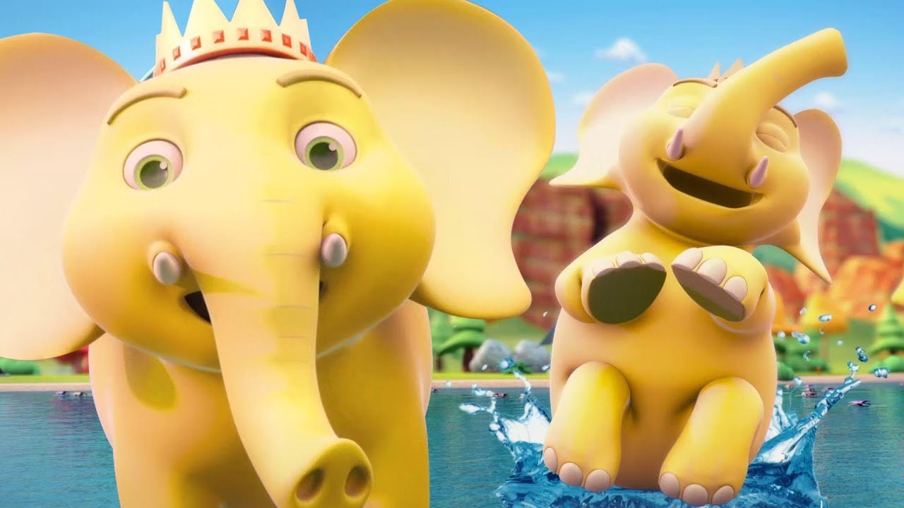 Hathi Raja, हाथी राजा, Poem for Children In Hindi by Chikoo Tv