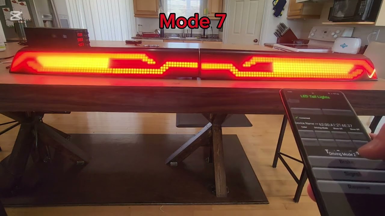 BraveTECH - Fiero Notchback Full Tail Light Kit | Plug and Play | Bluetooth | Bolt-On |