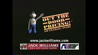 Jack Williams Tire and Auto Commercial - Aired 1998