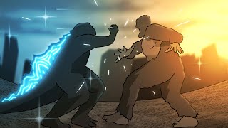 Godzilla vs Kong Recap cartoon
