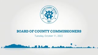 Board of County Commissioners | October 11, 2022