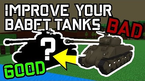 IMPROVE Your Build A Boat Tanks In 5 STEPS