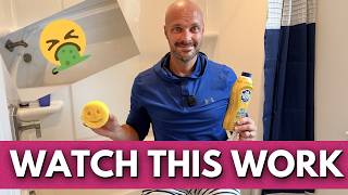 How to Clean a REALLY Dirty Bathtub Fast 😳 screenshot 5