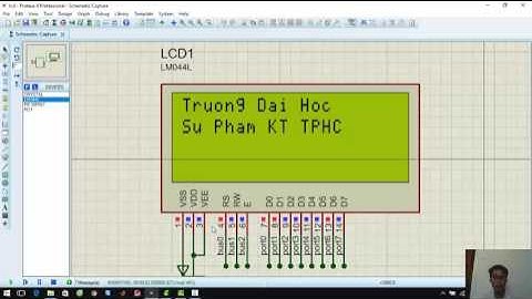 Hiện thị trên LCD dùng thư viện có sẵn Lcd.c