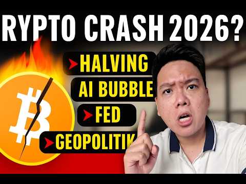 Crypto Crash 2026? Analisis Mendalam 5 Faktor Pemicu: Halving, AI Bubble, FED, dan Geopolitik