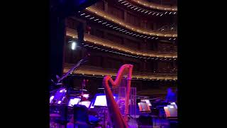 Backstage at the Steinmetz Hall Doctor Phillips Center in Orlando Philharmonic Orchestra