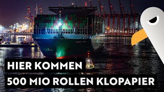 Nacht Der Giganten  Die Grten Frachter Der Welt  In Hamburg  12km Schiff
