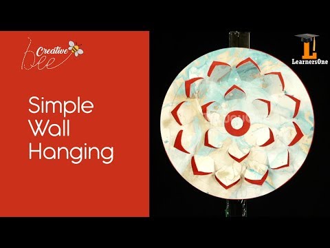 Easy DIY Decorative Ideas | How to Make Wall Hanging Craft | LearnersOne