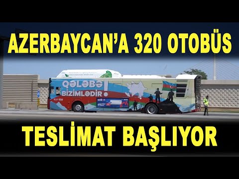 BMC'den Azerbaycan'a dev otobüs filosu - Azərbaycana 320 avtobus - 320 new buses to Azerbaijan