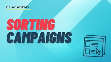 Sorting Campaigns