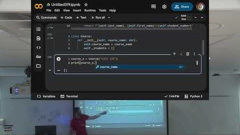 CSCI 161 --- November 26, 2026: More on Course Data Structure