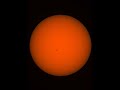 Today's Sun 10.45am 28.10.25. Through the Seestar s50 smart telescope.