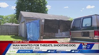 Indy man wanted after IMPD claims he shot neighbor’s dog and assaulted his own nephew