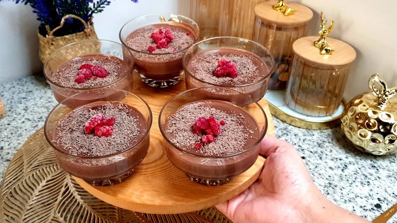  تحلية 5 دقائق 🤫 بدوون نشا ولا كريمة و لا فلو سهلة و سريعة و إقتصادية 💣💣💣