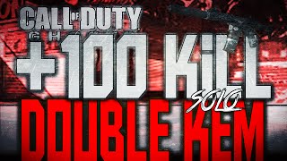 [COD GHOST] SOLO DOUBLE KEM | +100 KILL *PS4*